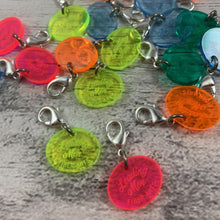 Stitch Markers - Custom - Acrylic - Singles - Lobster Claw