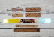 2" & 4" Rulers - Branded - Acrylic