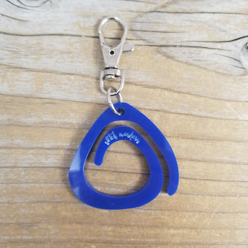 Stitch Marker Holder Fob Clip - Acrylic